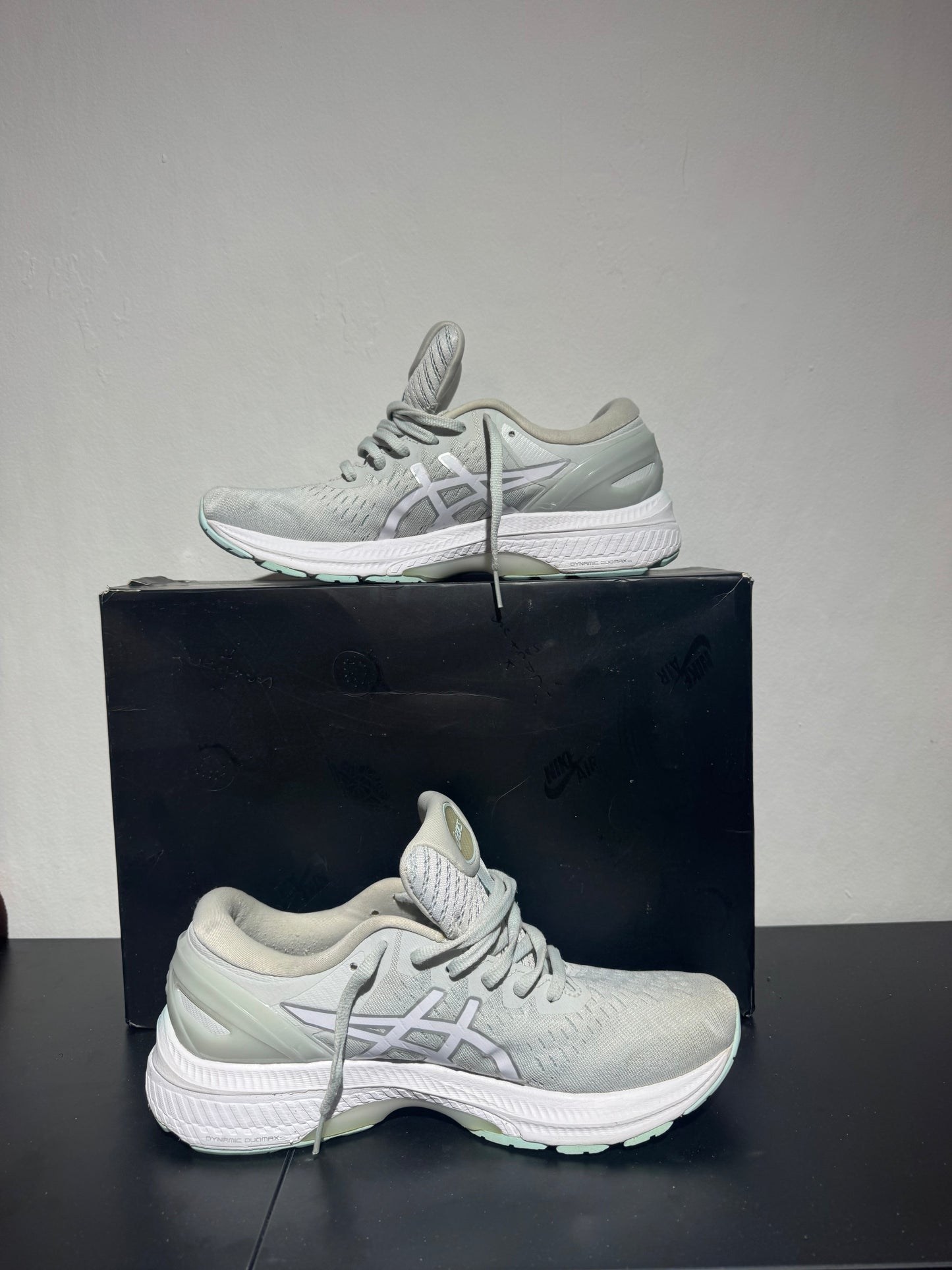 ASICS Gel-Kayano 27 Blanc/Bleu - 40