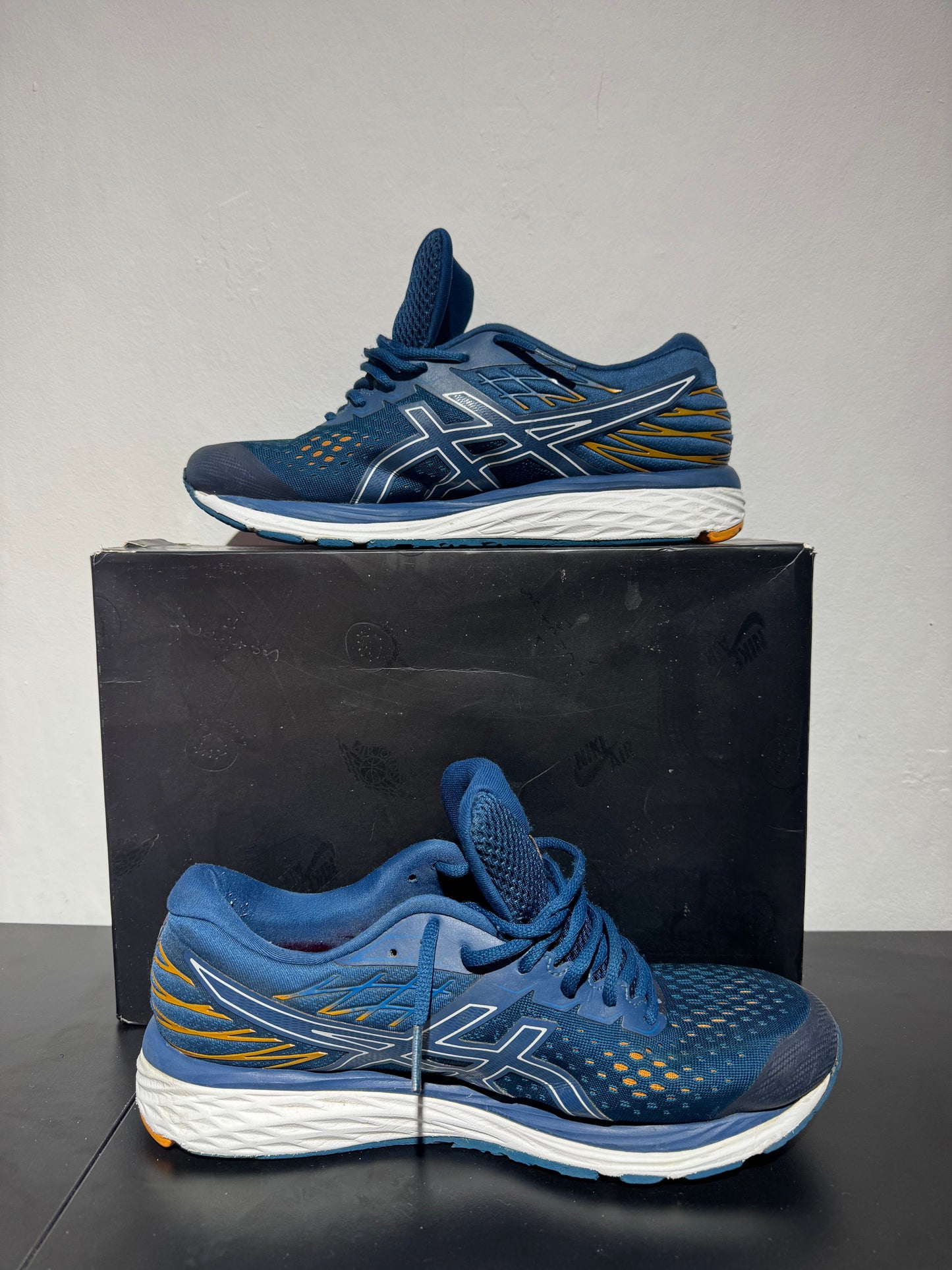 ASICS Gel-Cumulus 21 Blau/Orange - 43,5