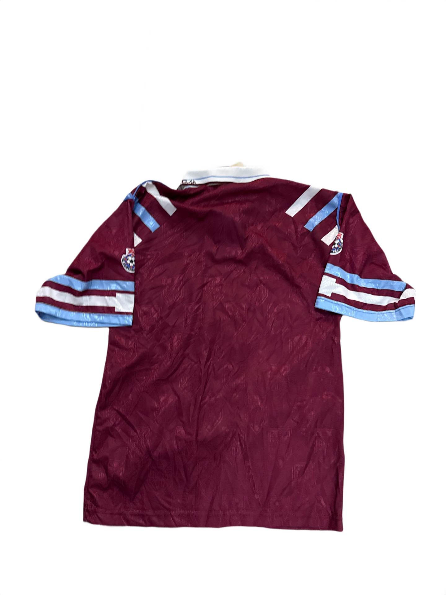 Vintage-Trikot von West Ham United FC aus der Saison 1992/1993 - Größe