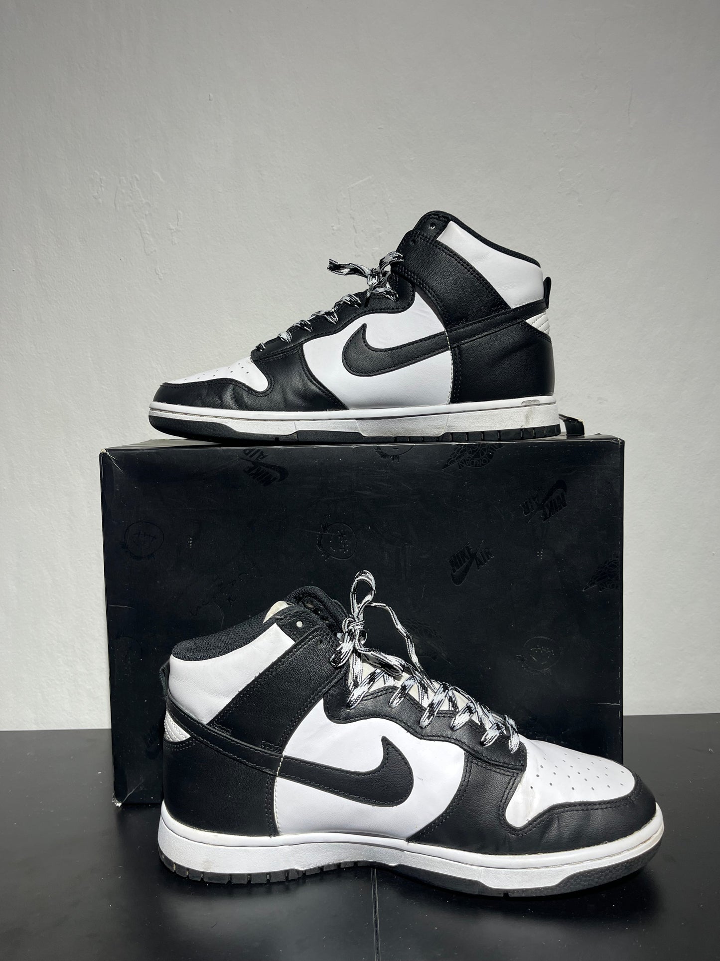 NIKE Dunk High Panda - Größe