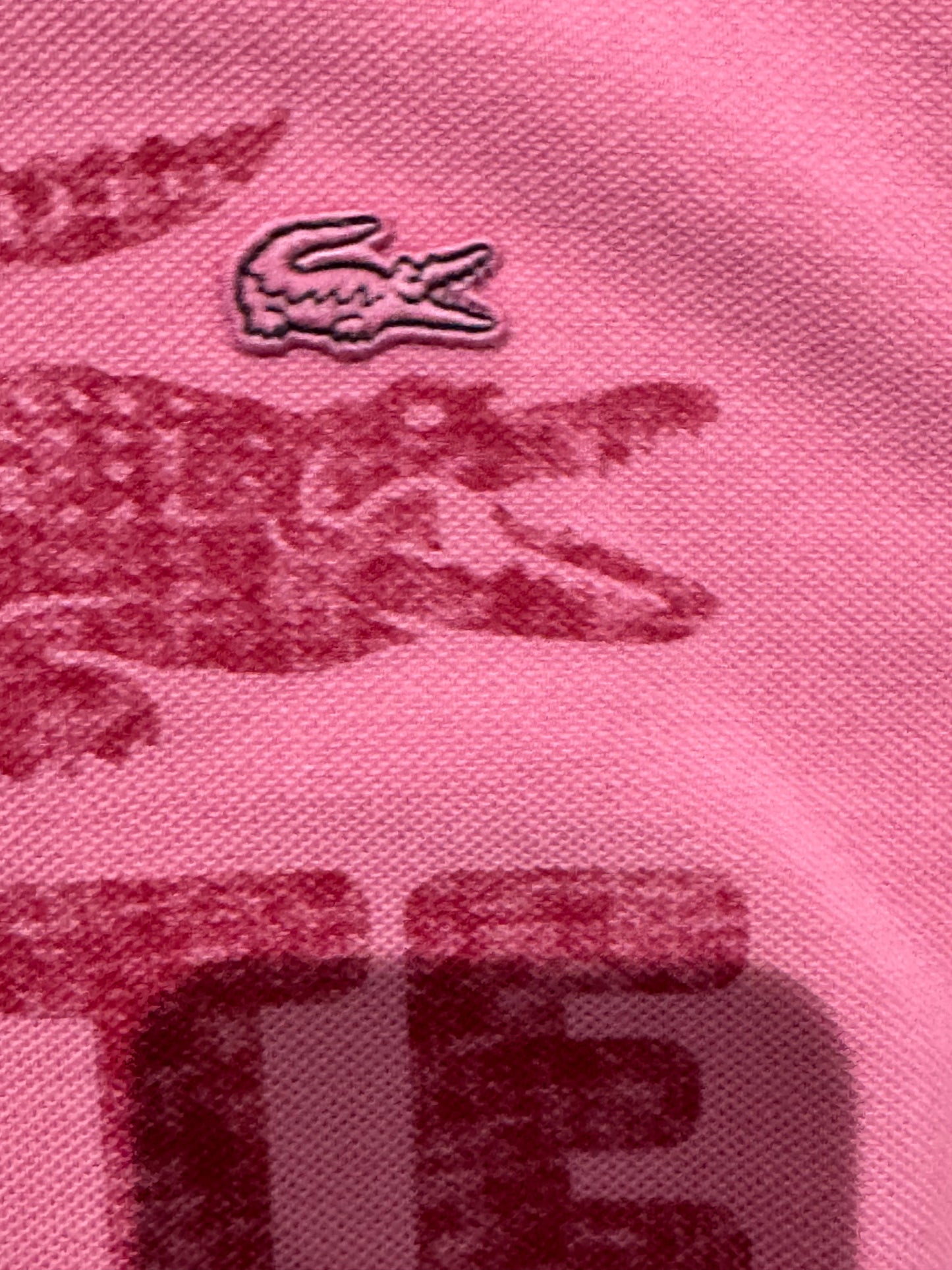 Polo Lacoste Rose - L