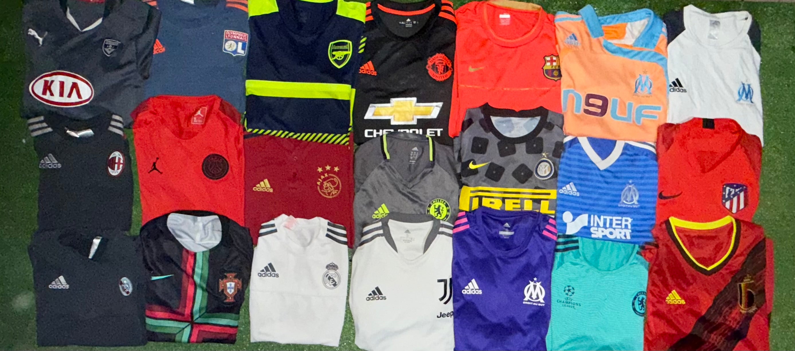 Jersey Bundle 20 Kits + 1 Free