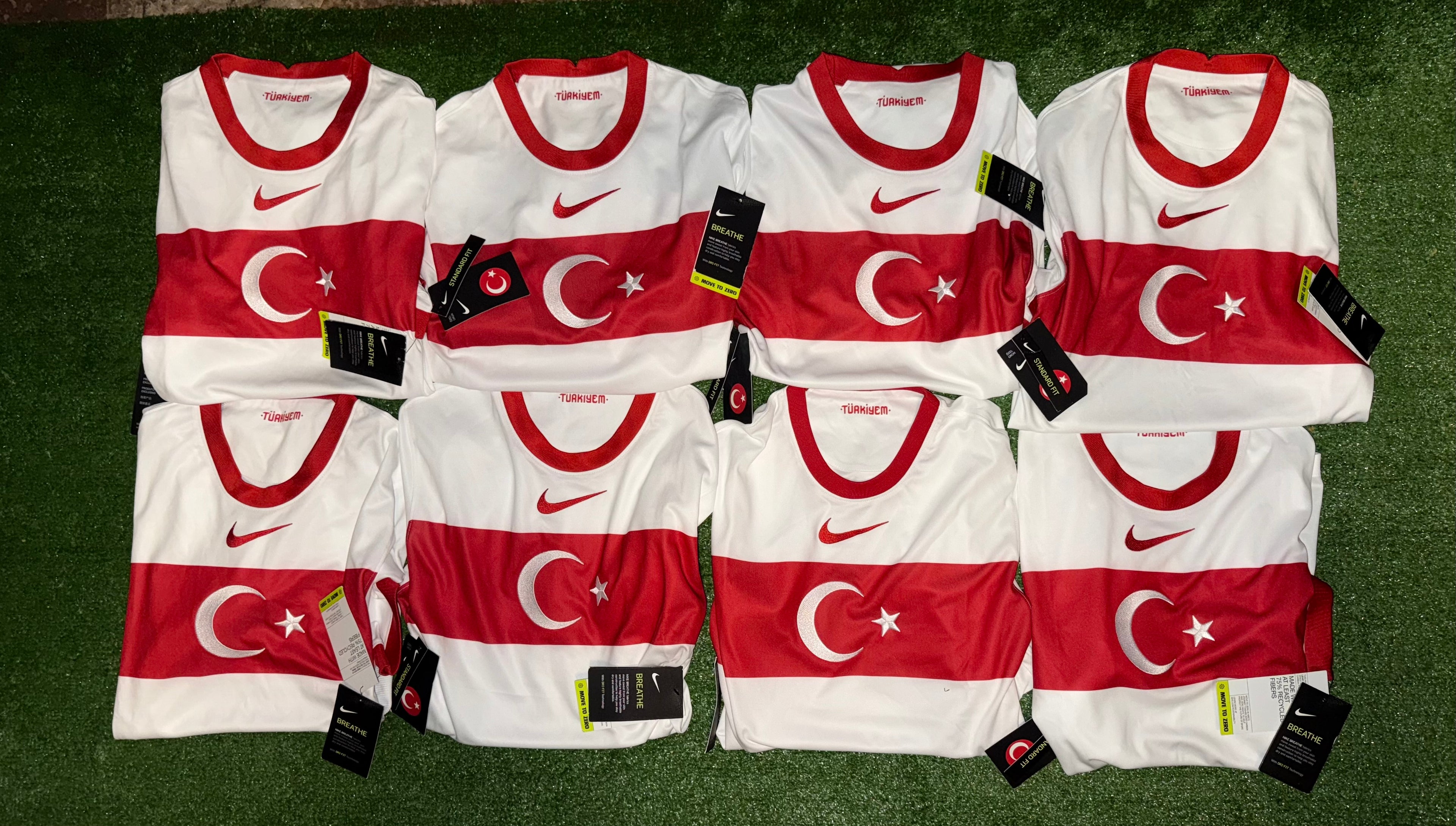 Jersey Bundle Turkey Brand New tags 8 pieces