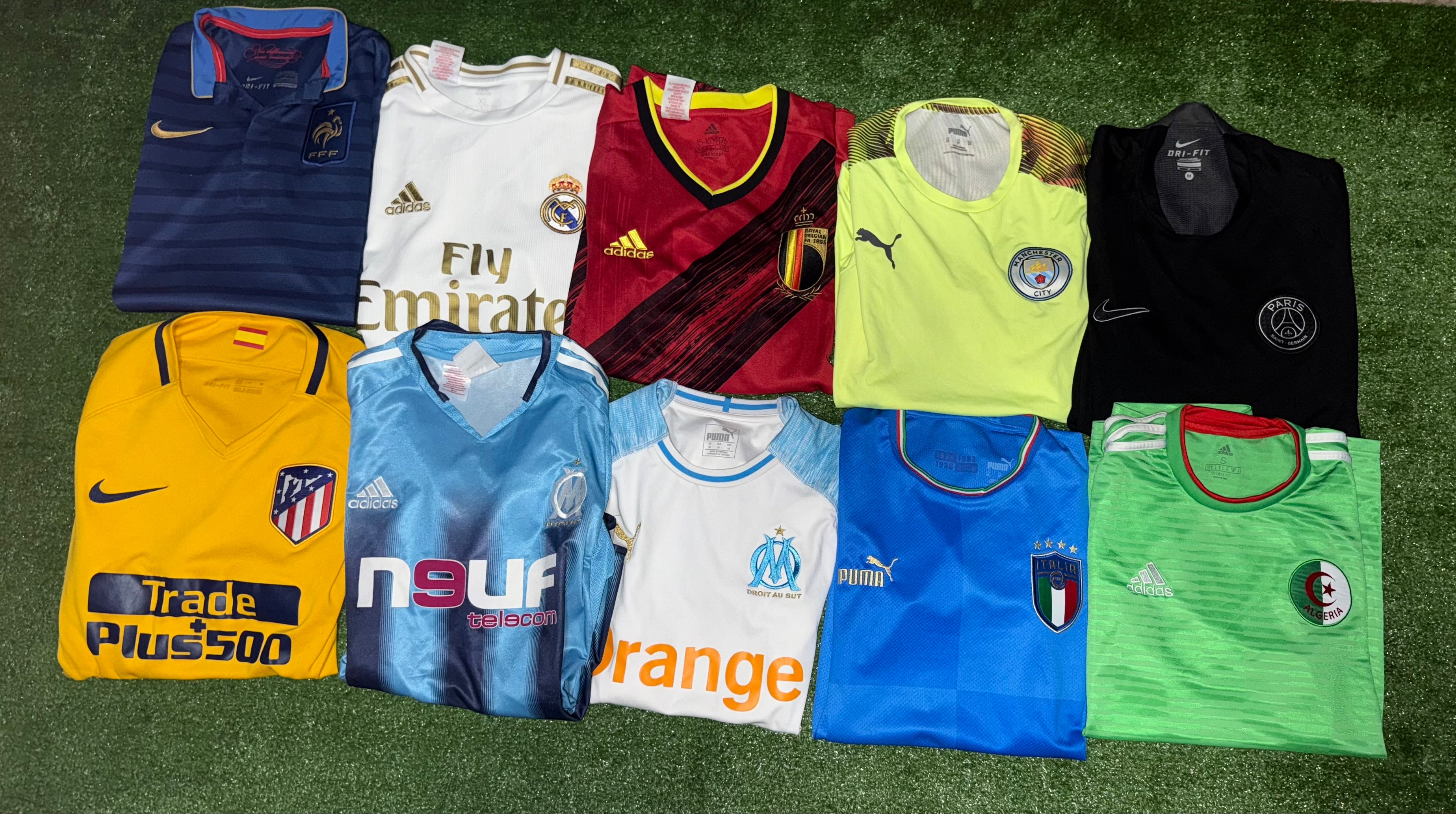 Jersey 10 Kits Ressell Bundle