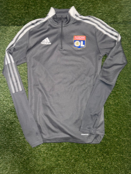 Halber Reißverschluss Olympique Lyonnais – XS