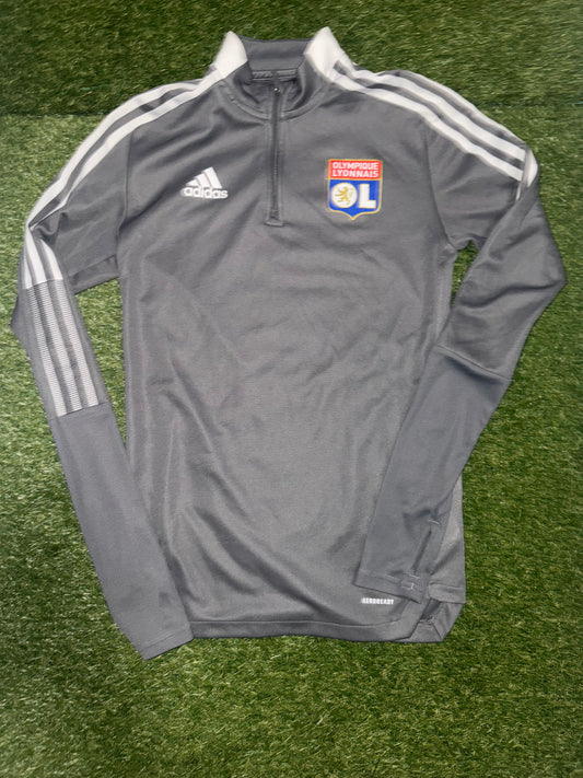 Halber Reißverschluss Olympique Lyonnais – XS