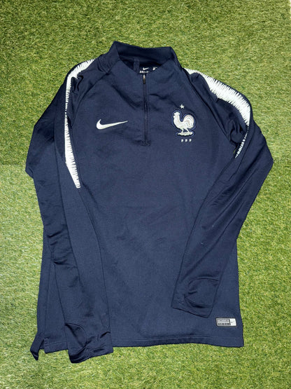 Nike Frankreich Half Zip – S