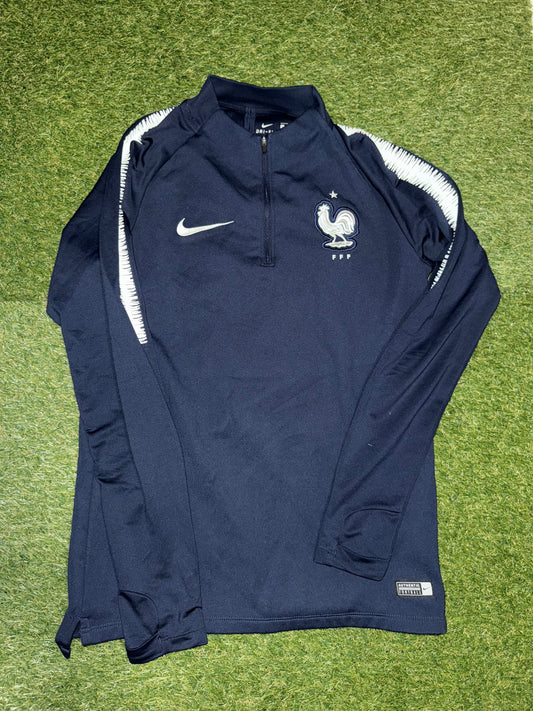 Nike Frankreich Half Zip – S