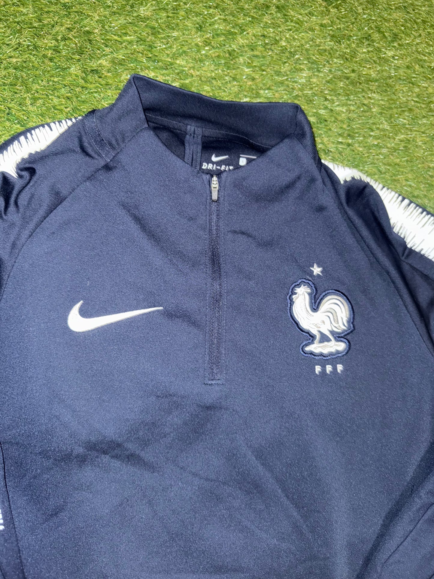 Nike Frankreich Half Zip – S