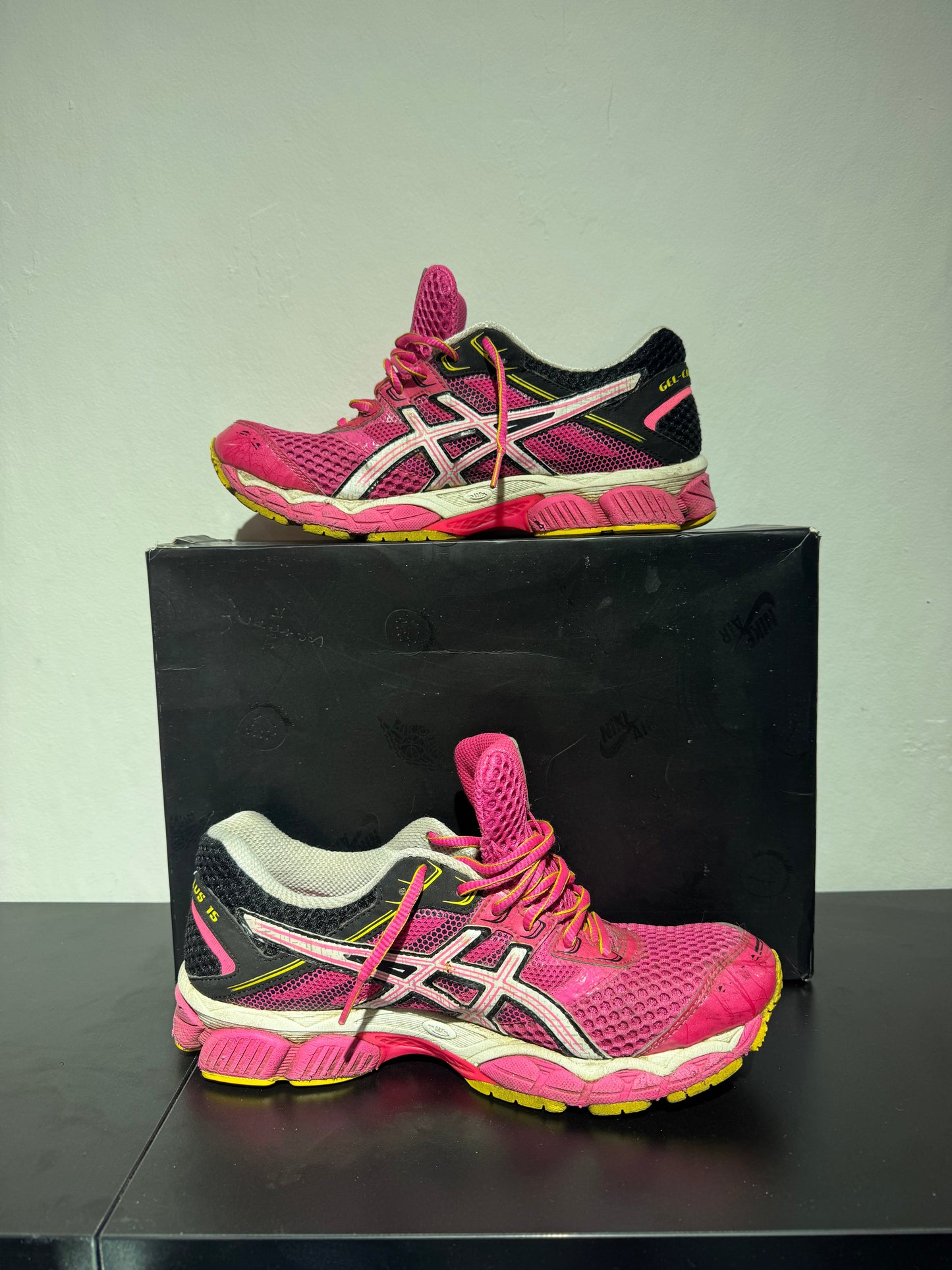 ASICS Gel-Cumulus 15 Rose/Noir - 42