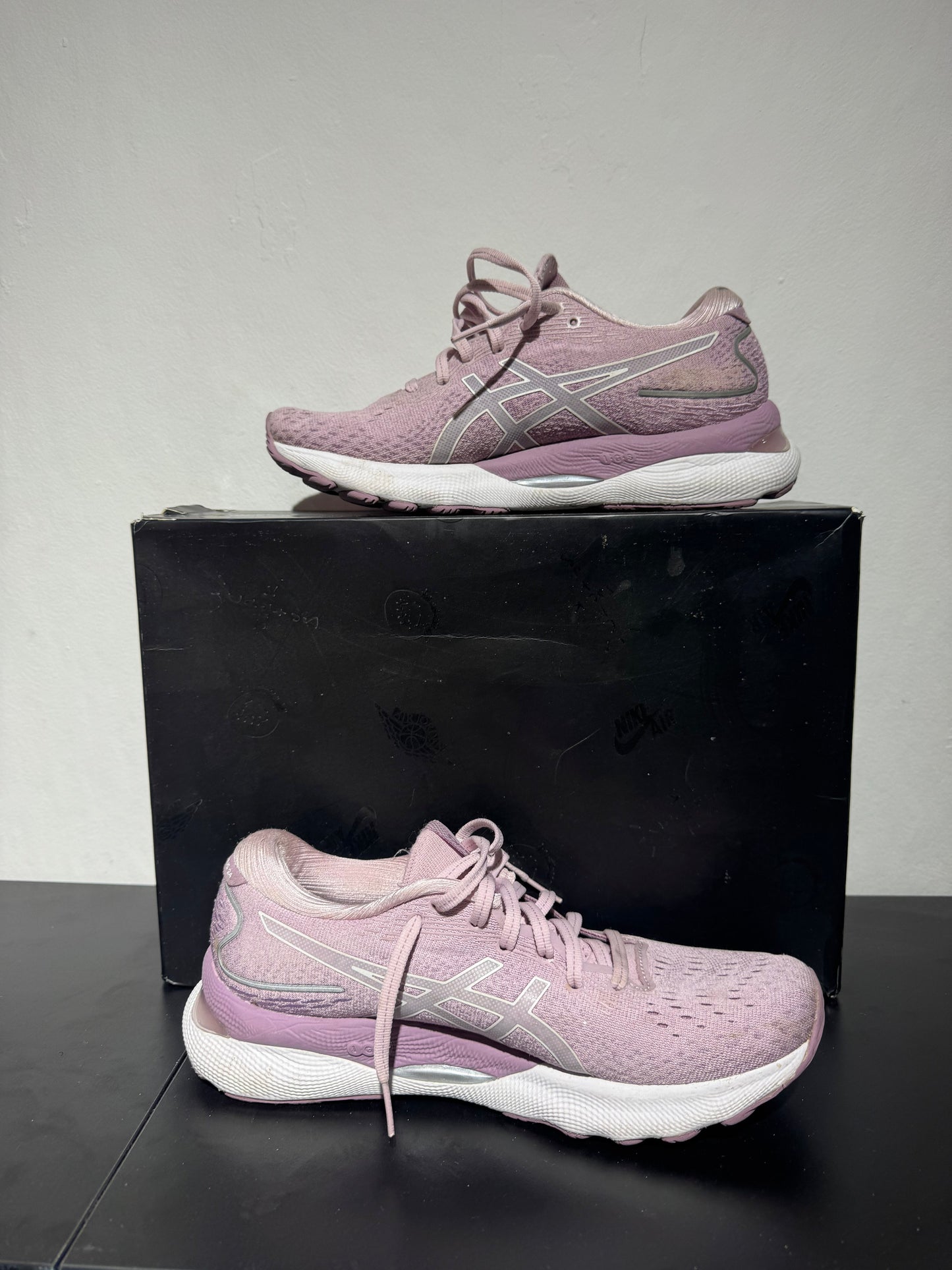 ASICS Gel-Nimbus 24 Rose/Blanc - Größe