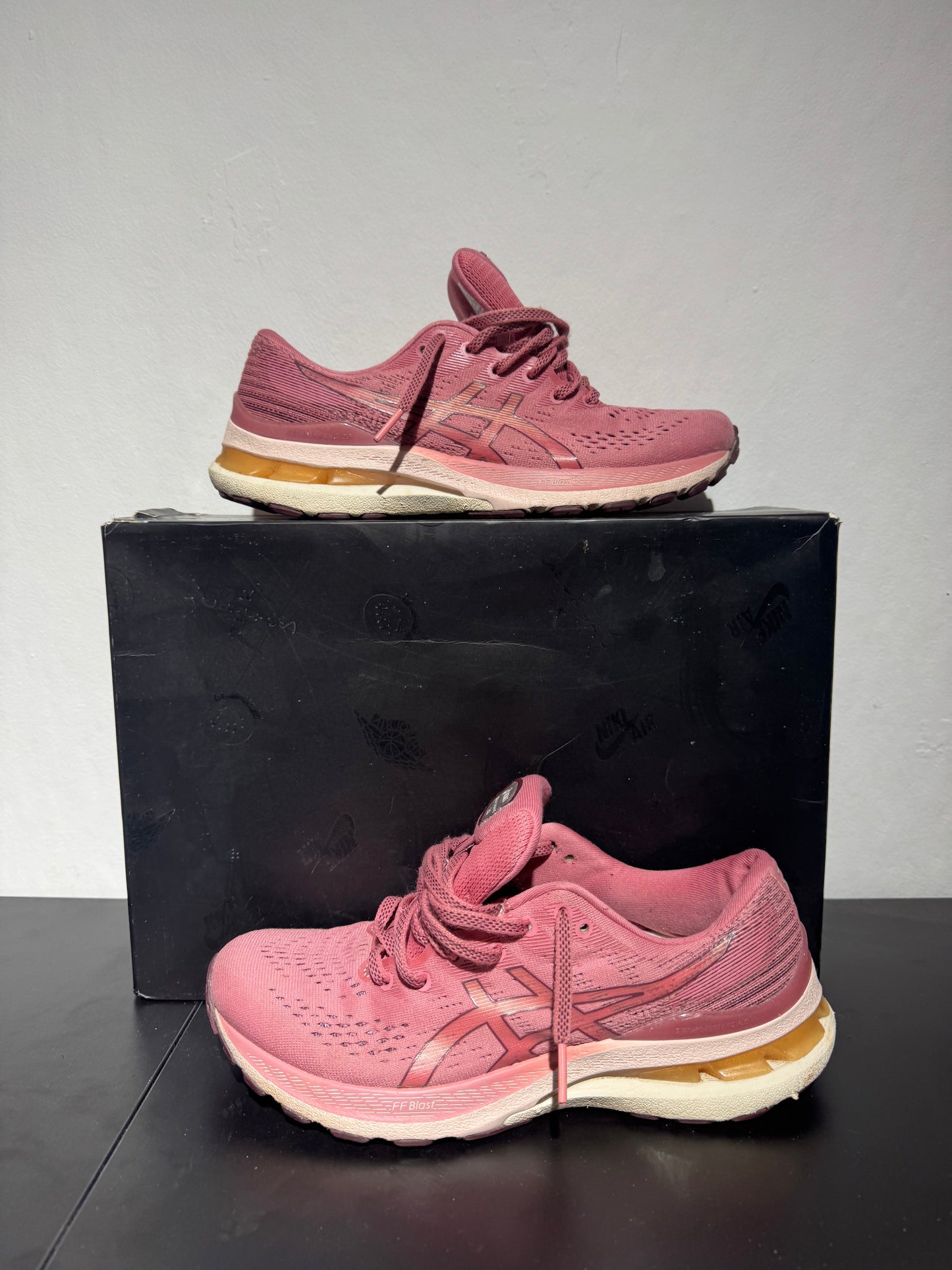 ASICS Gel-Kayano 28 Rose/Blanc - Größe