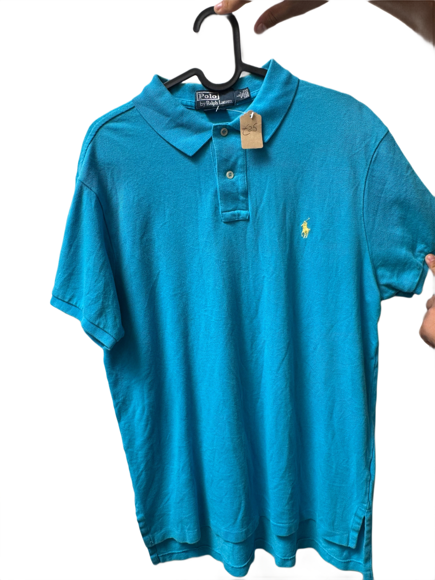 Polo Lacoste Vintage Blau - L