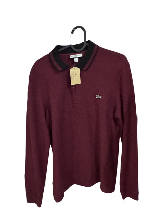 Polohemden Lacoste Bordeaux - S