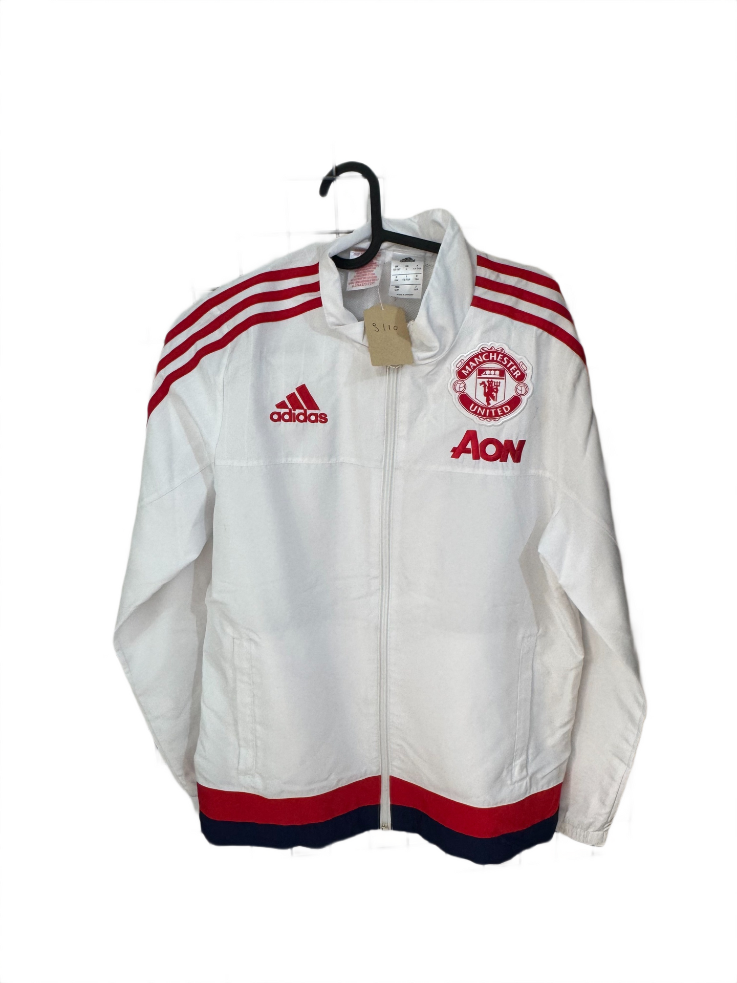 Veste de Survêtement Manchester United Adidas 2015-2016 – 13/14 Jahre (XS)