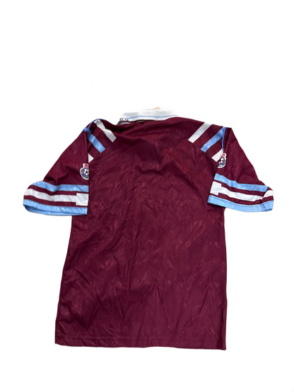 Vintage-Trikot von West Ham United FC aus der Saison 1992/1993 - Größe