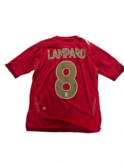 Maillot Vintage Angleterre Lampard 2006/2008 - XL (enfant)