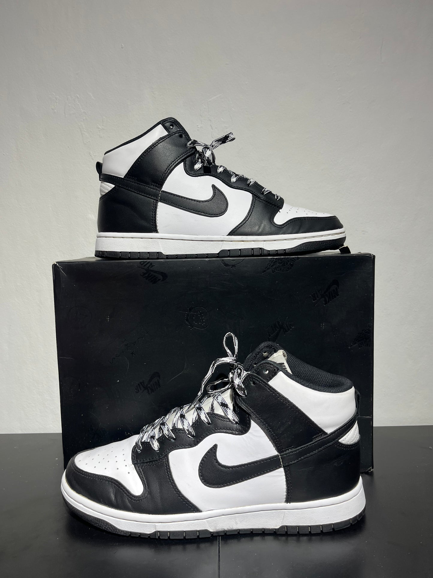 NIKE Dunk High Panda - Größe