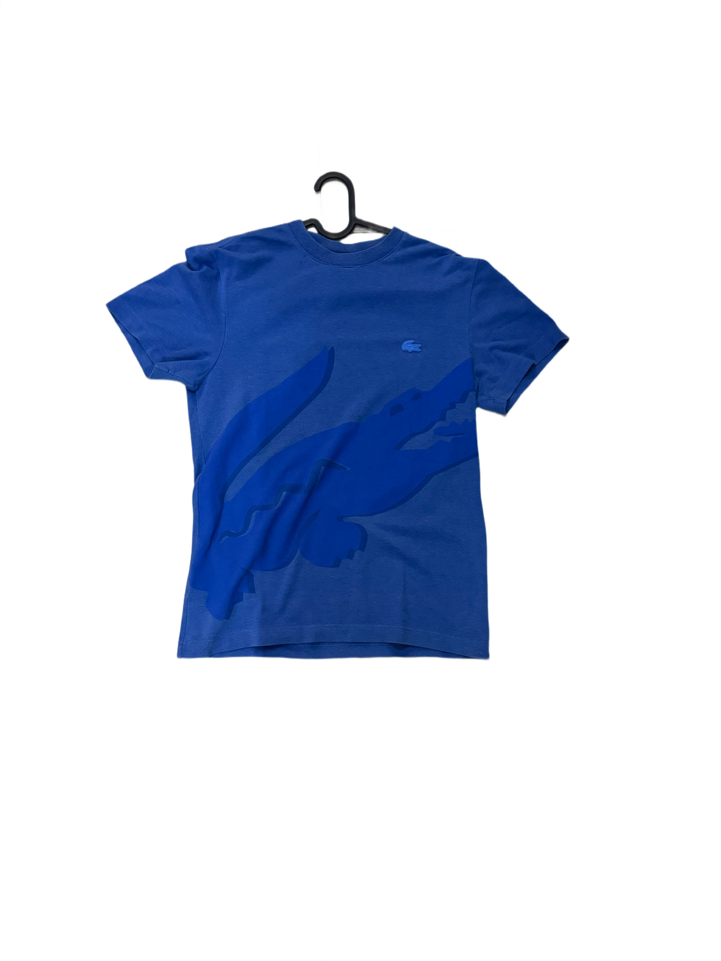 T-Shirt Lacoste Bleu (Großes Logo) - XS