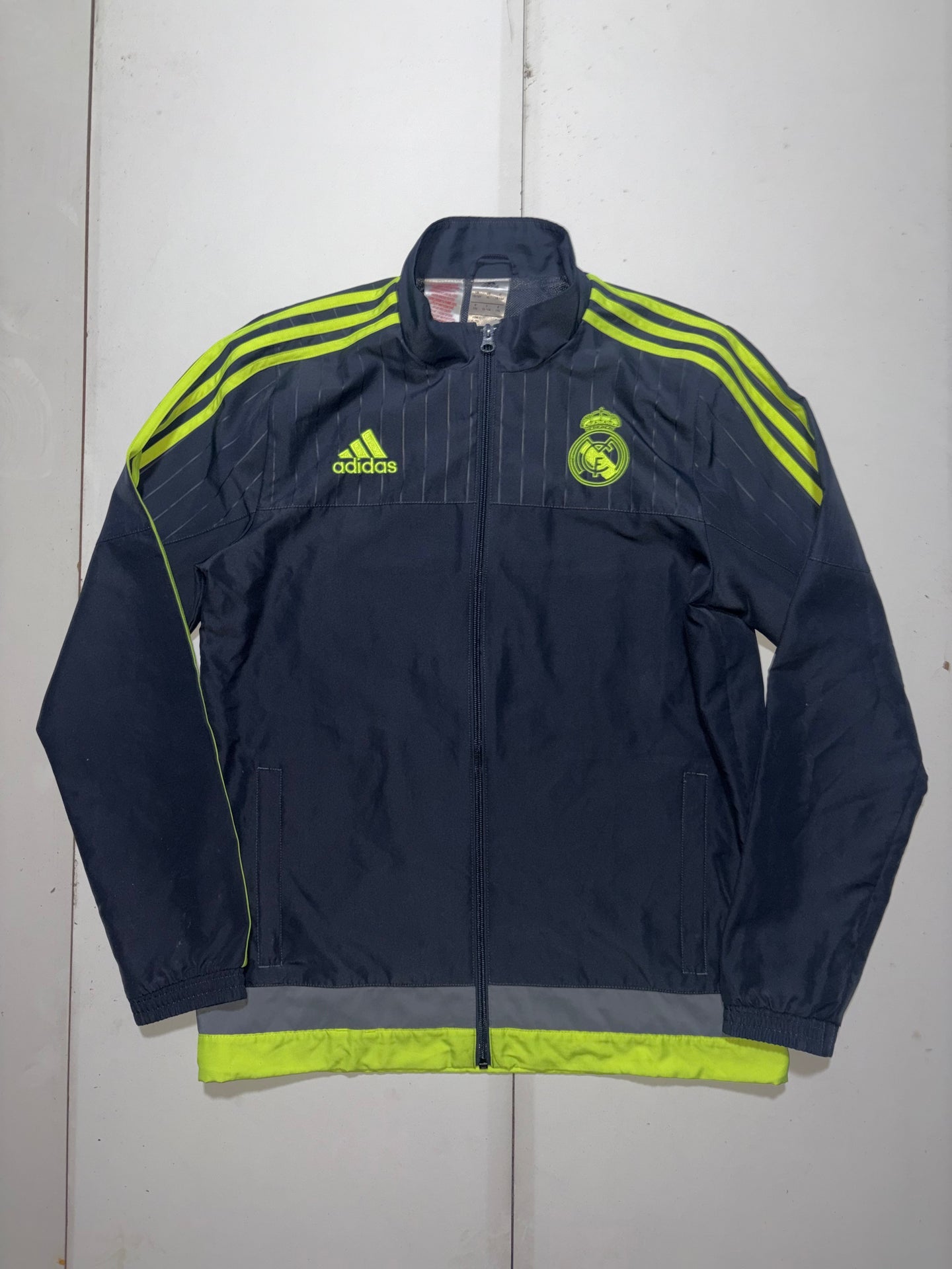 Adidas Real Madrid CF Grau &amp; Gelb Fluo – XS