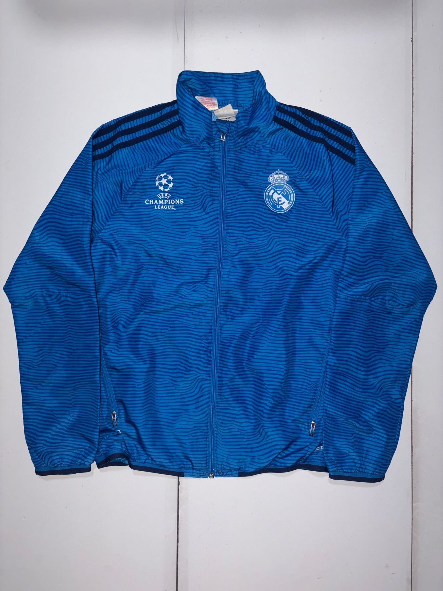 Adidas Originals Real Madrid CF Blaues Oberteil – XS