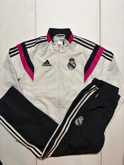 Adidas Real Madrid CF Weiß &amp; Rose – XS