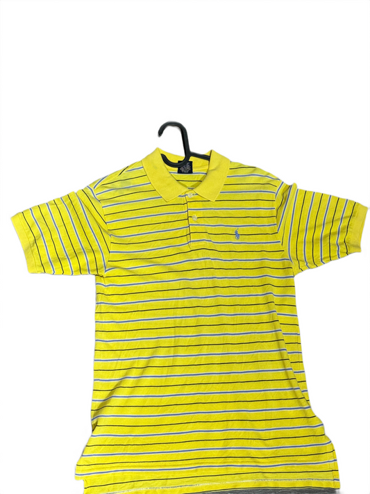 Polo Ralph Lauren Blau/Weiß/Jaune Rayé - M