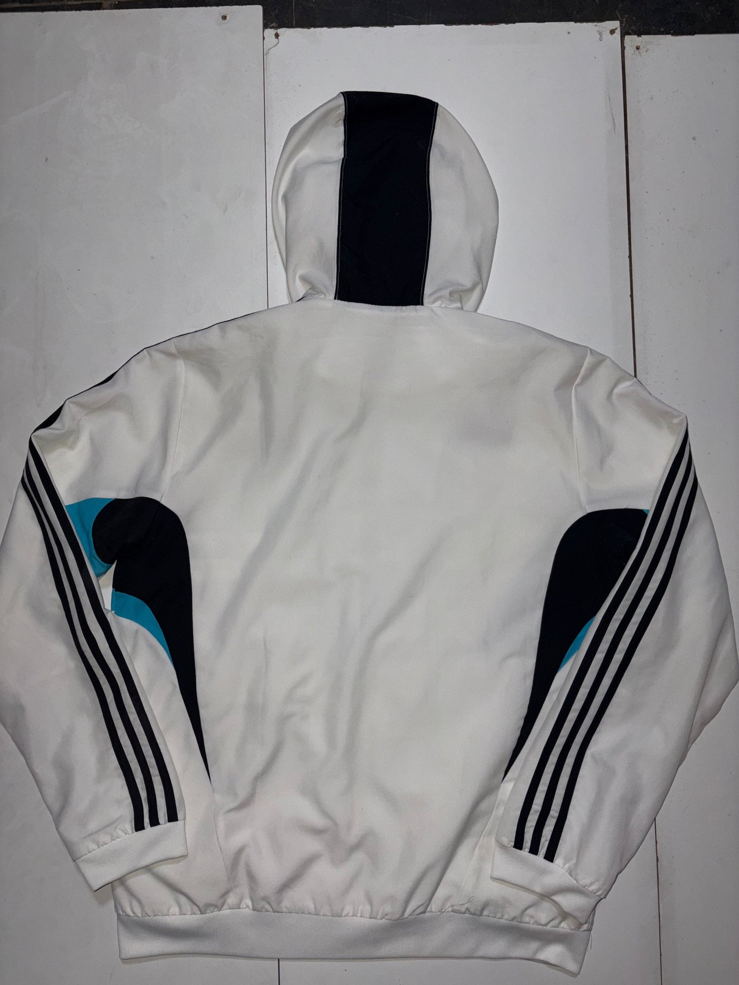 Adidas Real Madrid CF Blanc &amp; Noir – XL