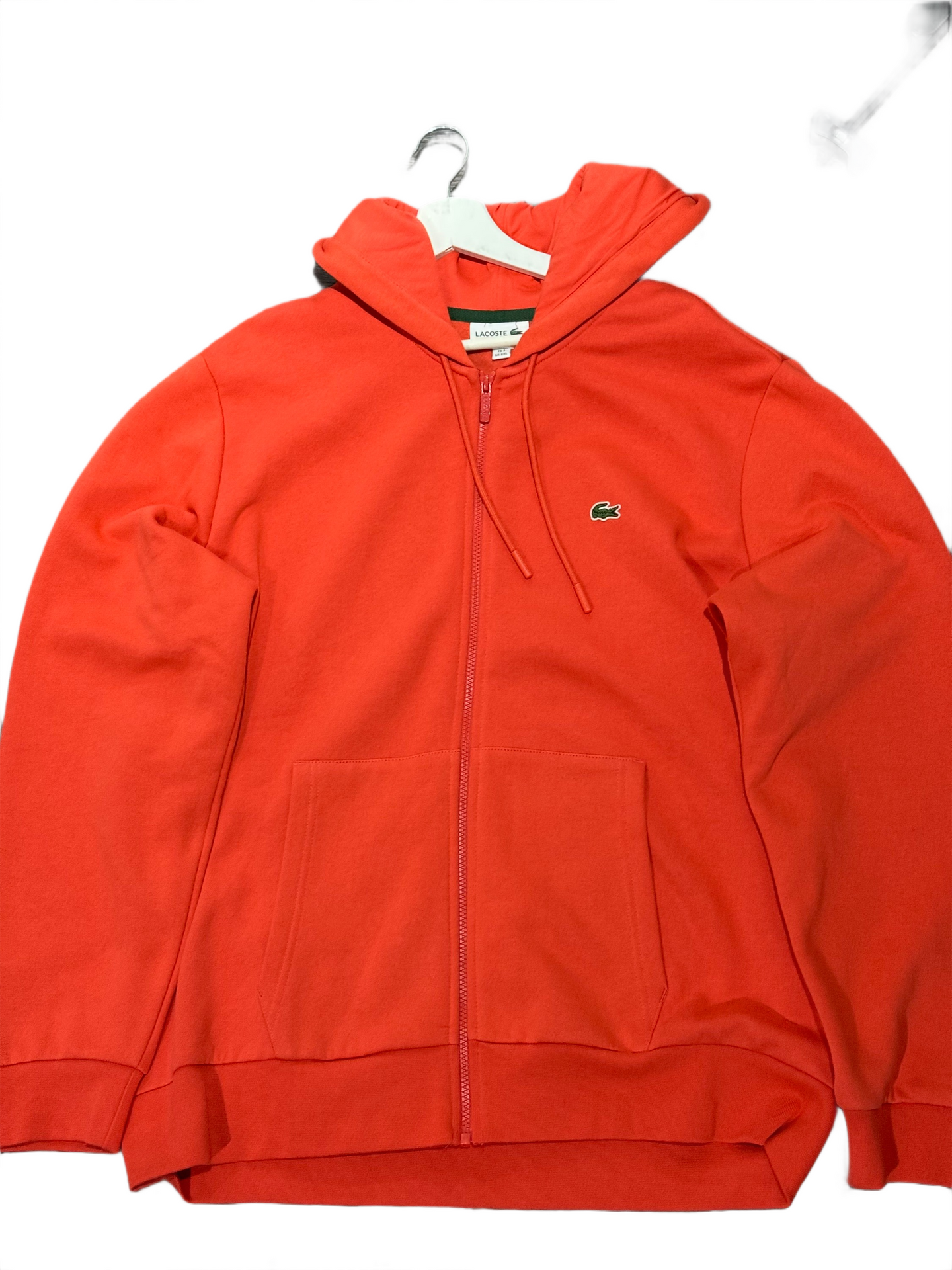 Sweat Zippé Lacoste Orange - XXL