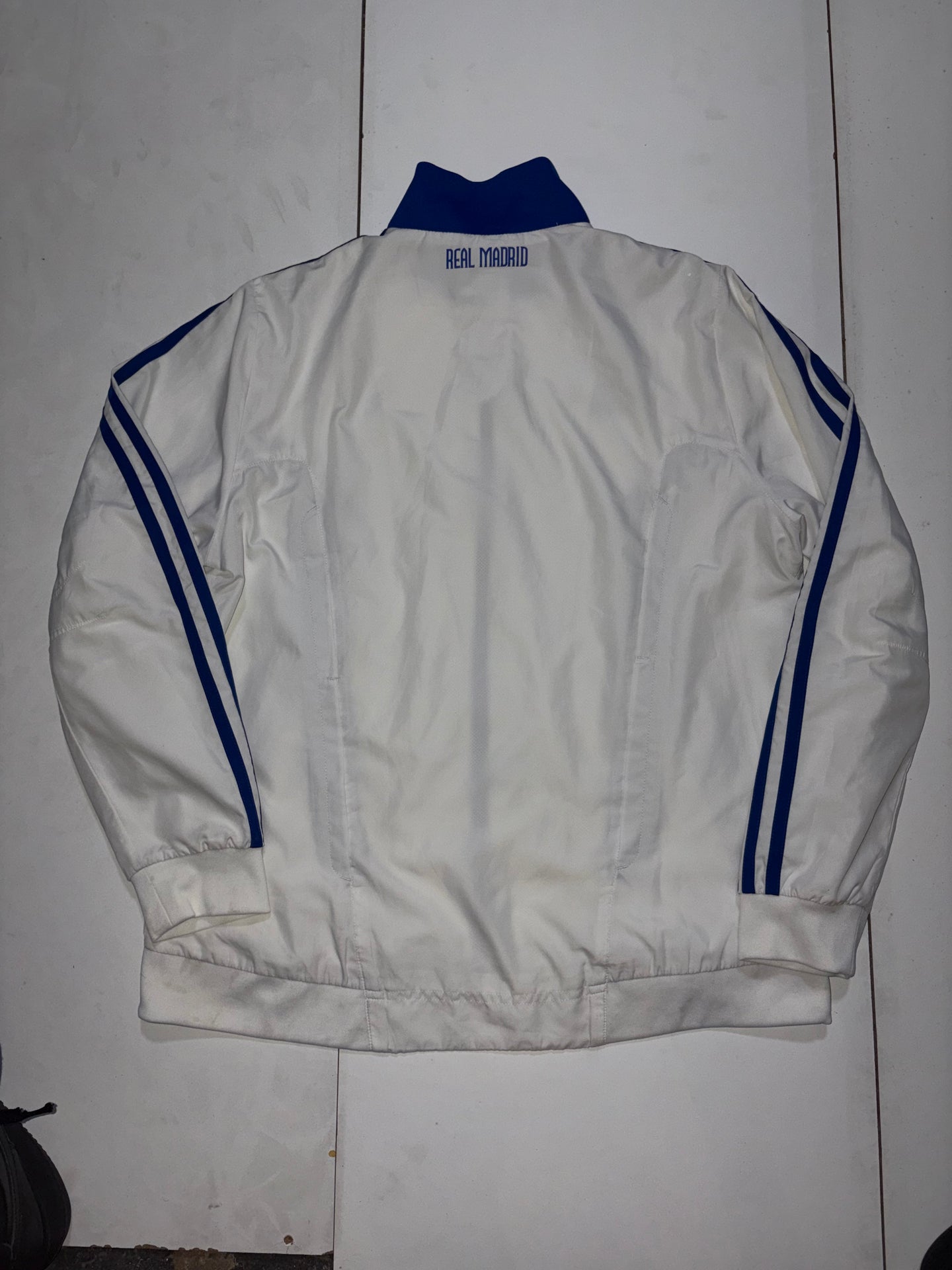 Adidas Real Madrid CF Weiß &amp; Blau – XS