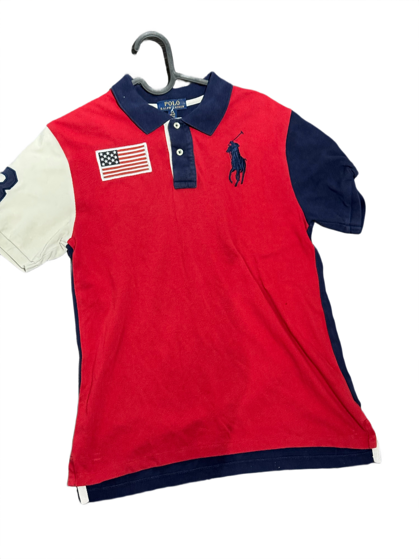 Polo Ralph Lauren Rouge/Bleu/Blanc - XS