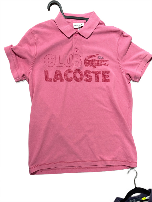 Polo Lacoste Rose - L