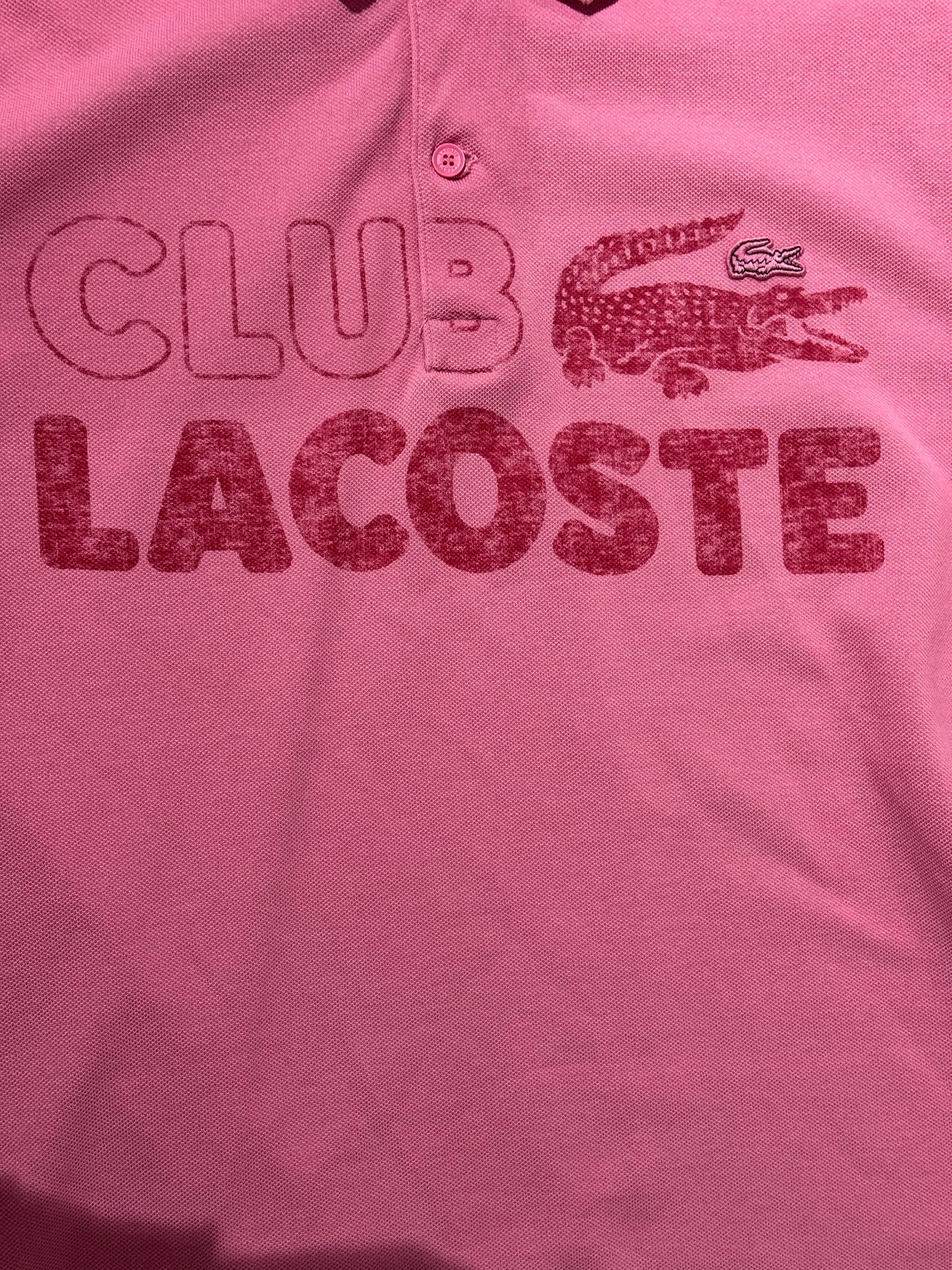 Polo Lacoste Rose - L