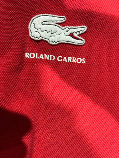 Polo Lacoste Roland Garros Rouge - M