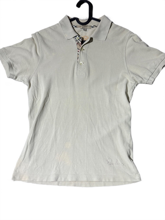 Polo Burberry Beige Clair - S