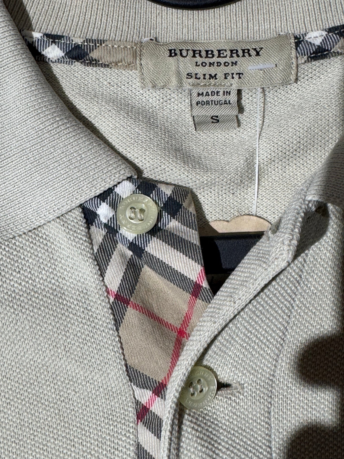 Polo Burberry Beige Clair - S