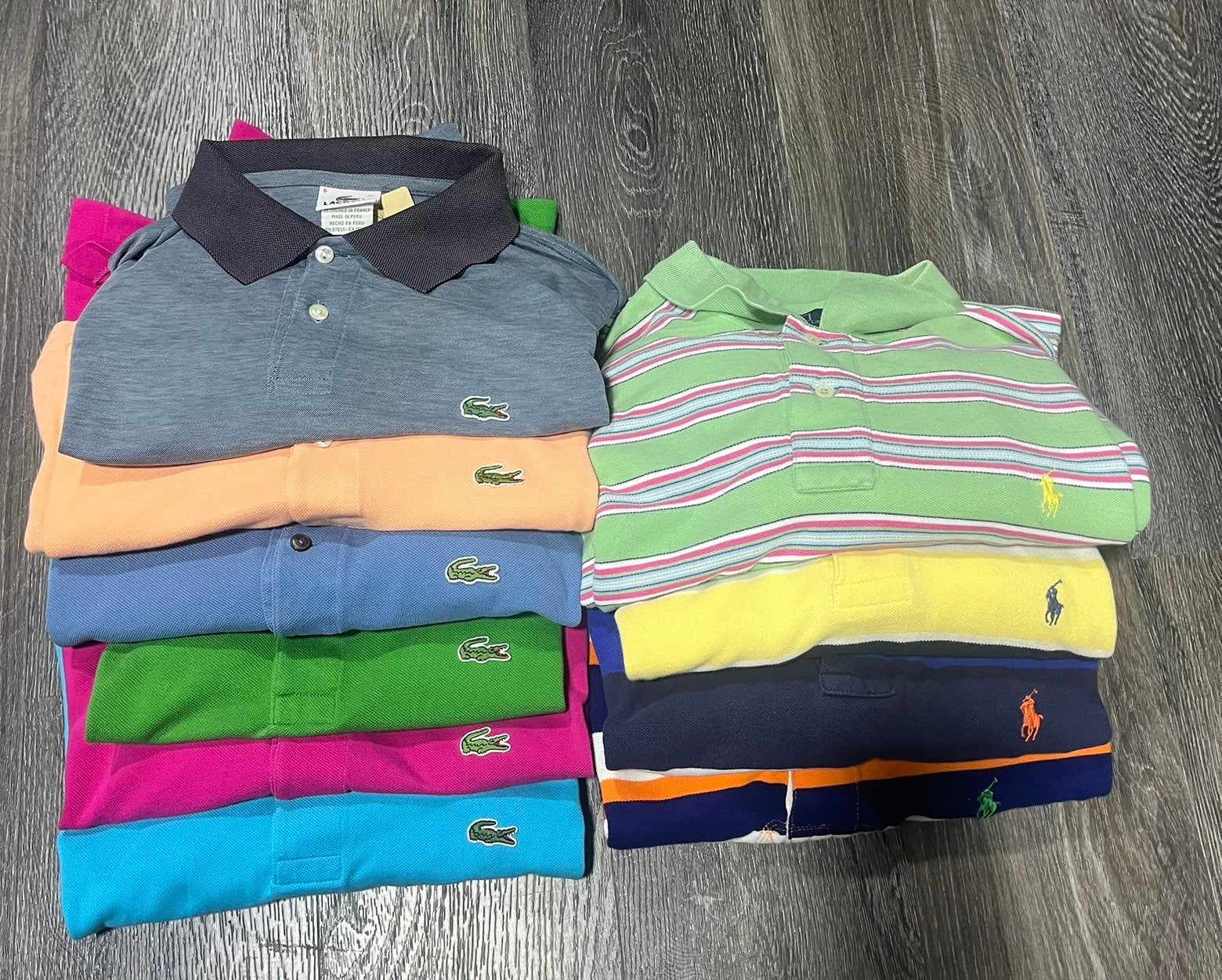 Bundle Polos Mix — Lacoste & Ralph Lauren (before 2010)