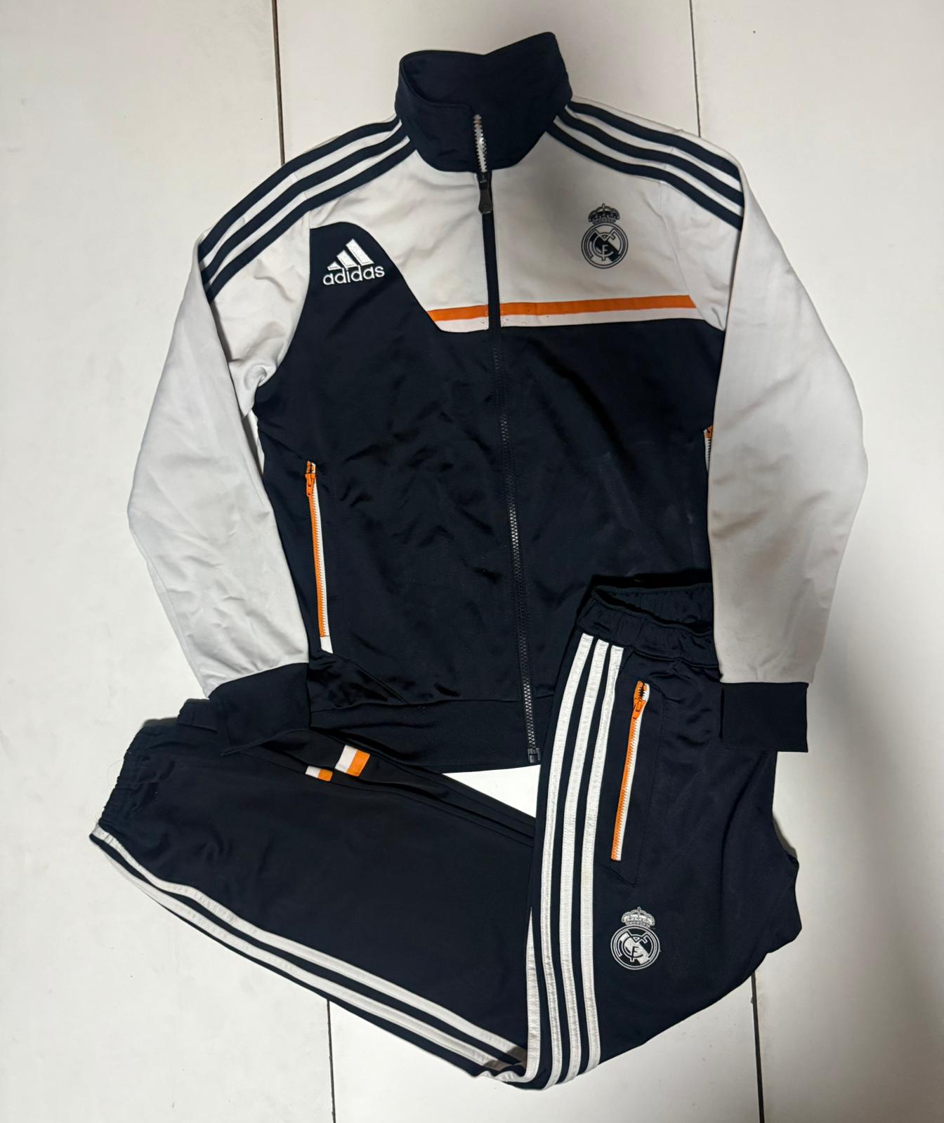 Adidas Real Madrid CF Noir &amp; Orange – XS